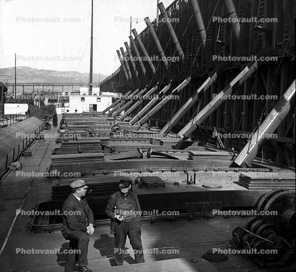 Loading Docks, 1890's