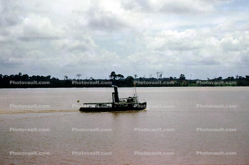 Amazon River, Riverboat, 1950s