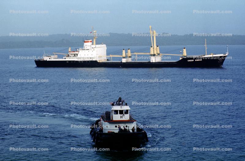 Cnoop Kobnak, tugboat, freightship, freighter, Russian Ship