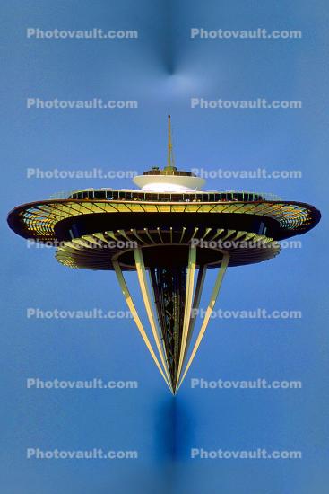 UFO Needle of Space, Gravity Propulsion in a warphole