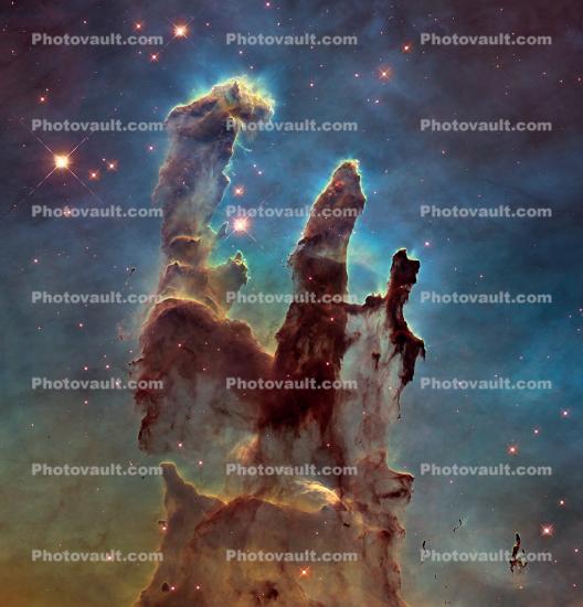 Eagle Nebula in the constellation Serpens