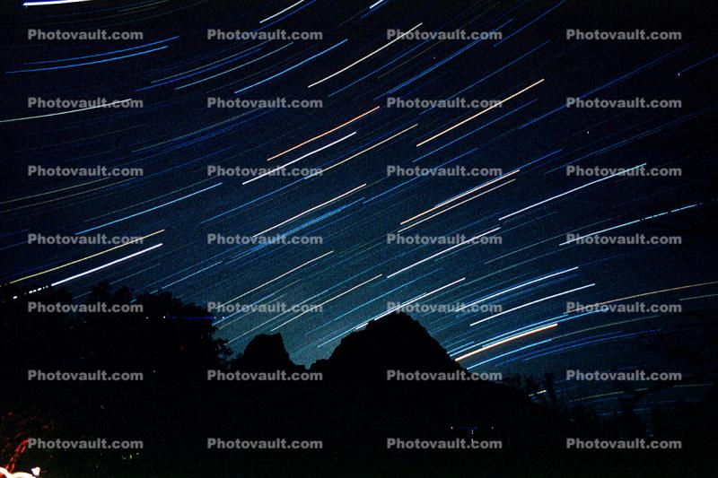 Dark Sky, Star Trails, time-lapse