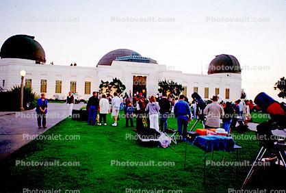 Star Party, telescopes, Griffith Park Observatory