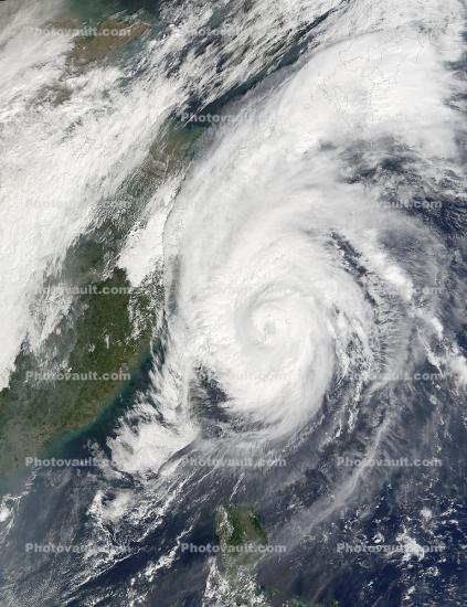 Typhoon Haiyan, Taiwan, October 17, 2001