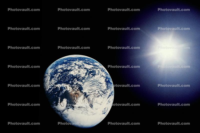Earth and Sun, Earth from Space