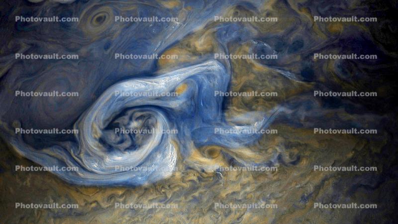 Massive storm in Jupiter's northern hemisphere