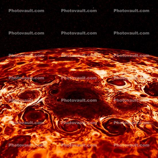 Spiral Surface of Jupiter