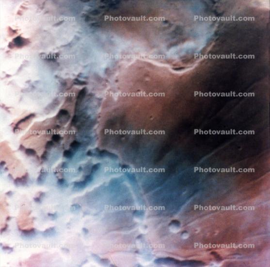 Clouds in Noctis Labyrinthis on Mars