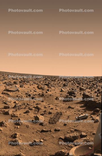Martian Landscape, rocks, sand