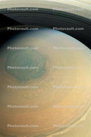 Hexagon on the Saturn Pole