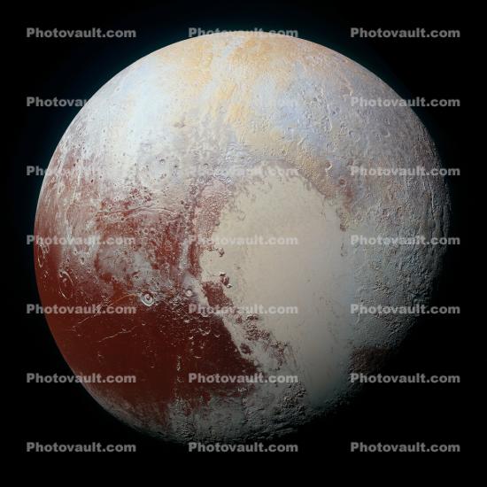 False Color Image of Pluto