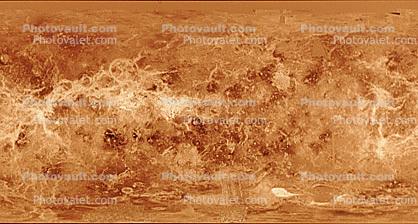 Complete Radar Image of Venus�, Magellan mission., March 16, 1995