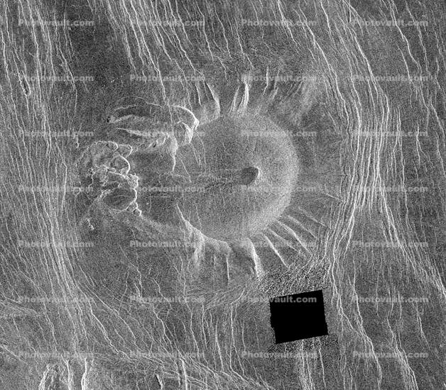 Tick type of Volcano on Venus