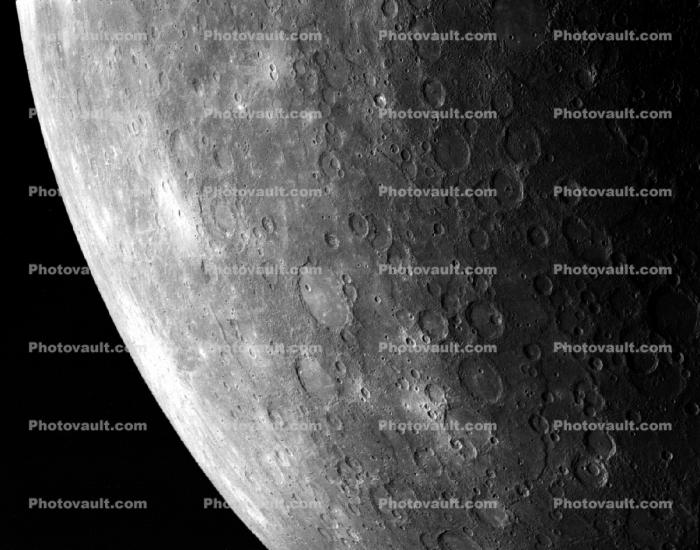 quadrant of Mercury taken March 29, 1974, 1970s
