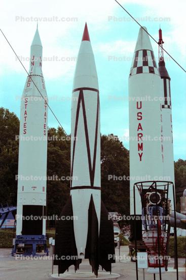 United States Army Missiles, V-2, Redstone, Jupiter