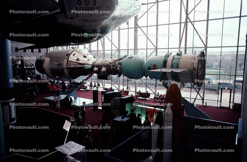 Apollo-Soyuz Mission, Peace Park, Sochi, Spacecraft