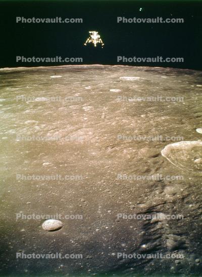 Lunar Module, LM, LEM, over the moon, Lunar Excursion Module