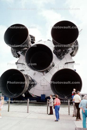 Saturn-V, Nozzle, F-1 Rocket Engines