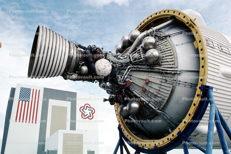 Saturn-V, Rocket, Nozzle