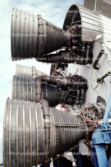 Saturn-V, Nozzle, F-1 Rocket Engines