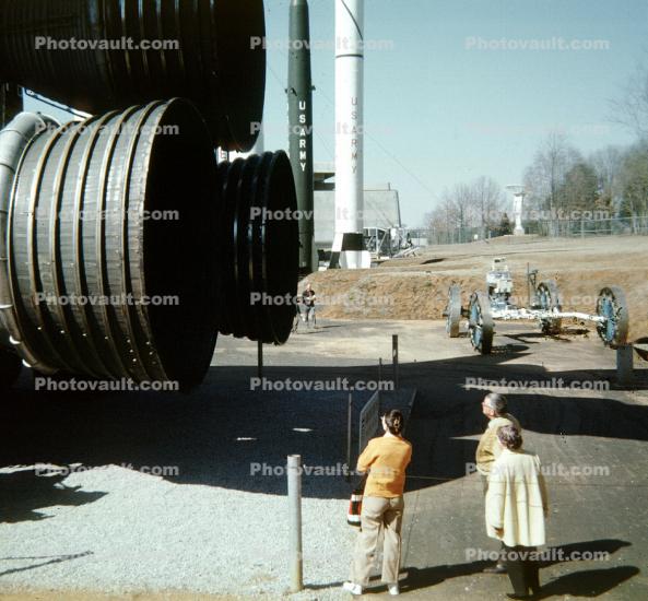 Saturn-V rocket motor, Alabama Space and Rocket Center, Huntsville