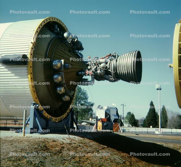 Saturn-V stage, section, Alabama Space and Rocket Center, Huntsville