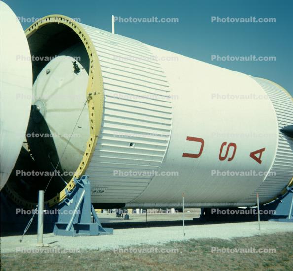 Saturn-V section, stage, Alabama Space and Rocket Center, Huntsville