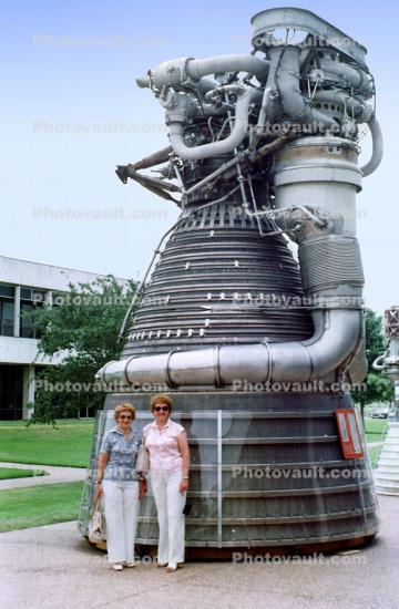 Saturn-V Moon Rocket Engines, Nozzle, F-1 Rocket Engine