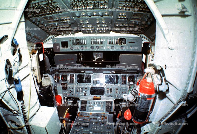Cockpit for the STS