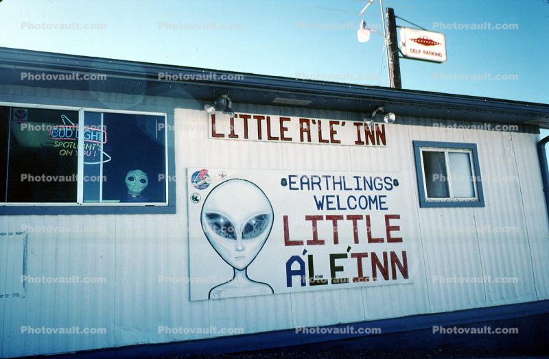 Little A'Le'Inn gift shop, Extraterrestrial Highway, near area 51