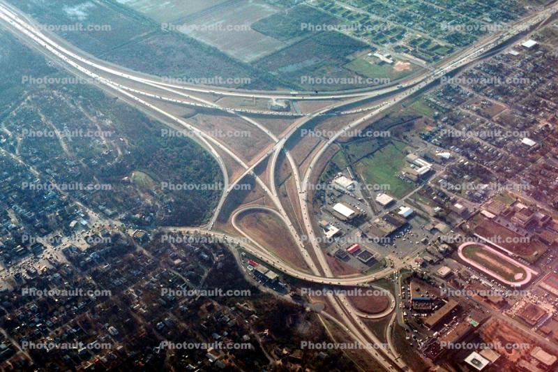 Full Y interchange, Three-way Interchange, Little Rock Arkansas
