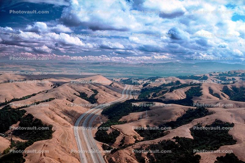 Interstate Highway I-580, Altamont Pass, 1 October 1983