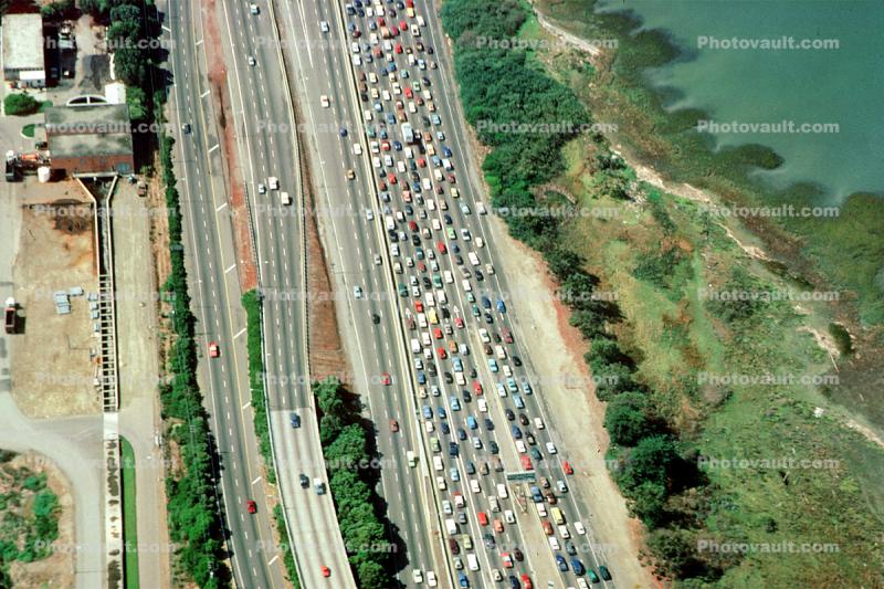 Traffic Jam, Interstate Highway I-80, 1 October 1983