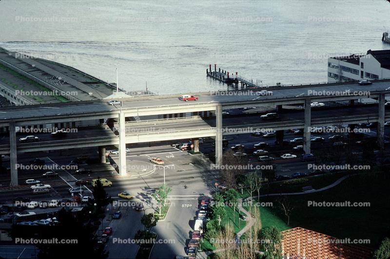 The old Embarcadero Freeway