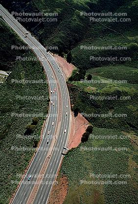 Curve, Turn, Interstate Highway