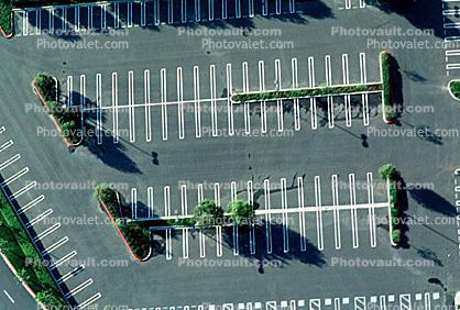 Parking Lot, Empty, Costa Mesa, California