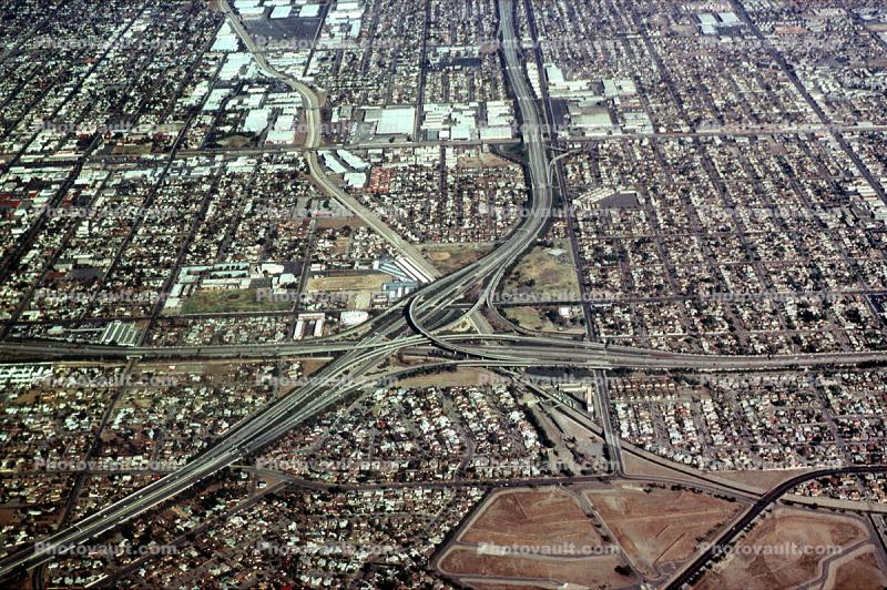 Stack Interchange, Interstate Highway I-5, Highway 118, San Fernando Valley, Devonwood Park