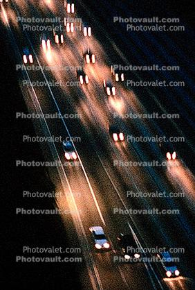 Interstate Highway I-405, Long Beach, cars, vehicles