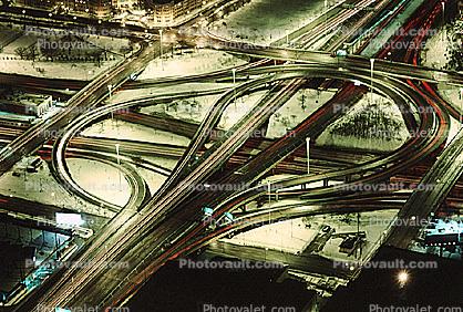 Circle Interchange, Interstate Freeway, Maze, tangle, overpass, underpass, intersection