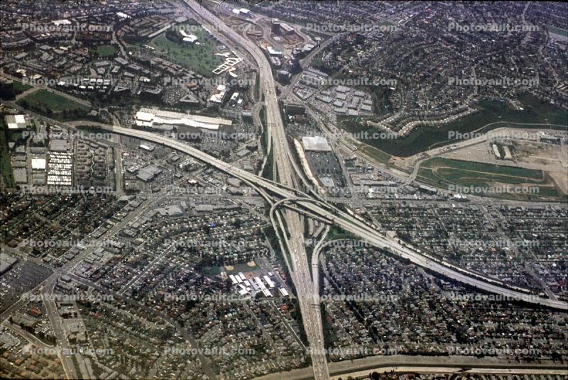 Los Angeles, freeway, Interchange