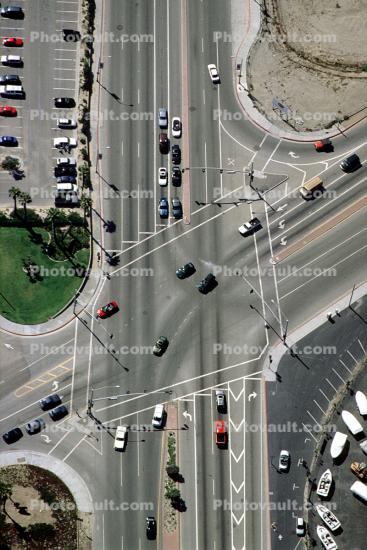 Intersection, Crosswalk, cars, automobiles, vehicles