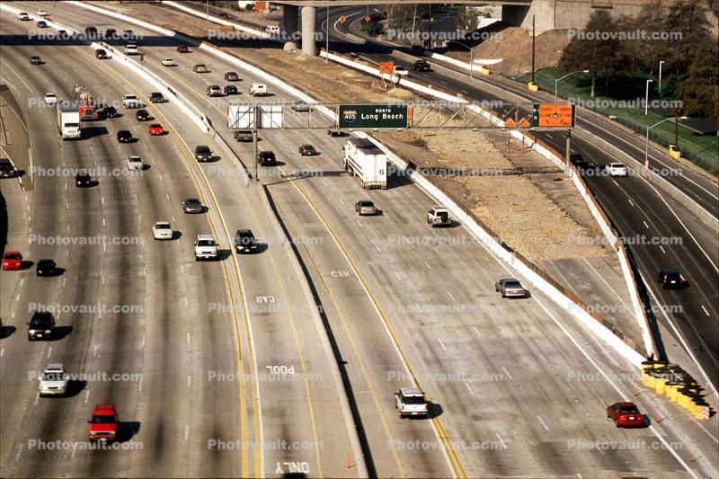 Interstate Highway I-405, Irvine, California