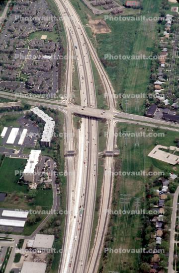 Diamond Interchange, Highway curve, On-ramp, Off Ramp