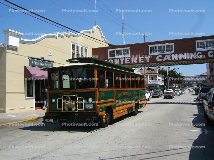 Monterey-Salinas Transit, MTS Trolley, Cannery Row, building