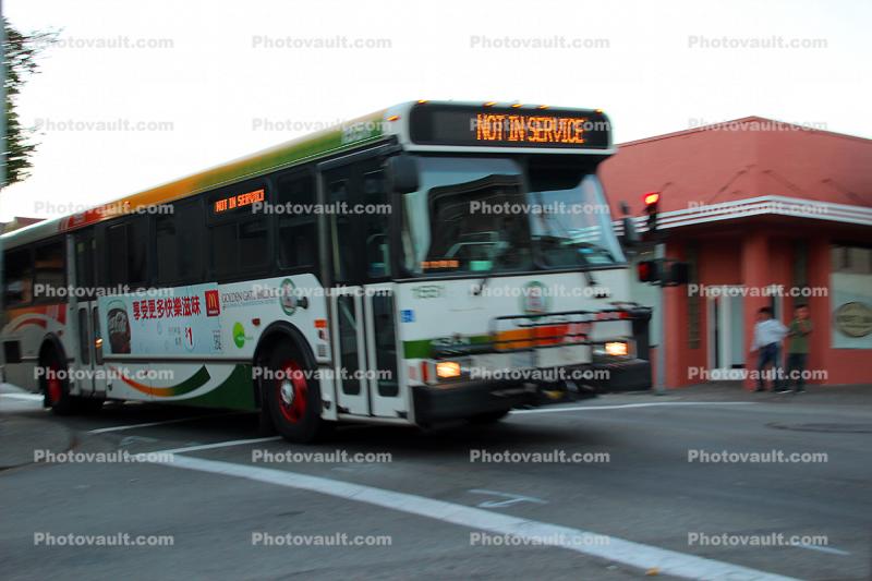 Golden Gate Transit bus, Point Reyes Station