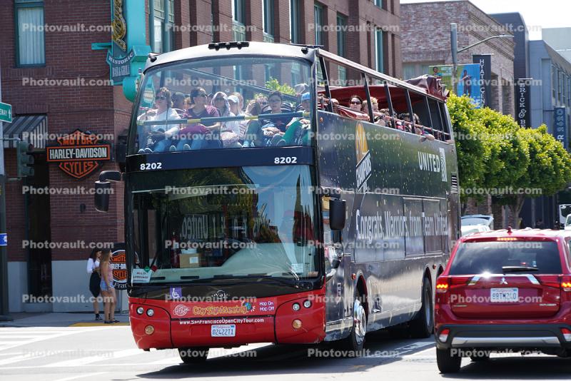 Double decker Excursion Bus