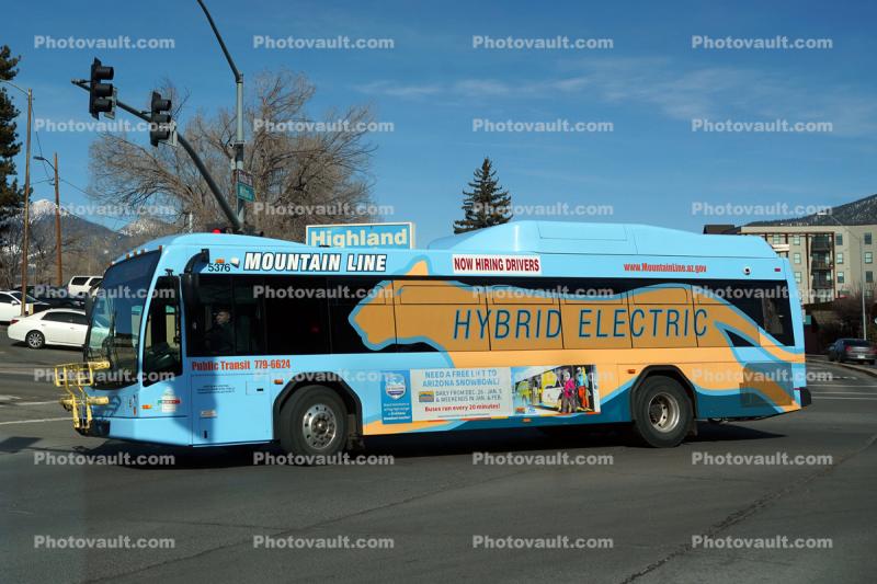 Highland Mountain Line, Hybrid Electric Bus