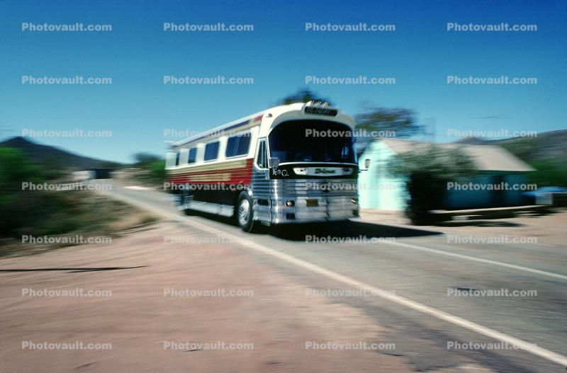 Dina Bus, Highway-1, Sierra de la Laguna, Baja California Sur