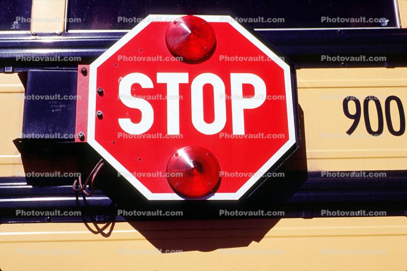 STOP sign, 900