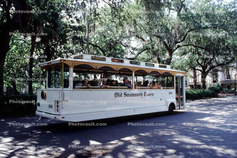 Old Savannah Tours Trolley Bus